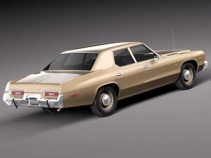 Dodge Monaco 1974 3D Model