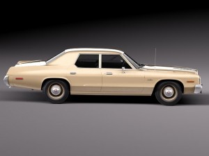 Dodge Monaco 1974 3D 모델