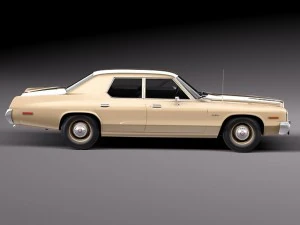 Dodge Monaco 1974 3D Model