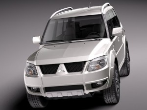 Mitsubishi Pajero TR4 2010-2013 3D Model