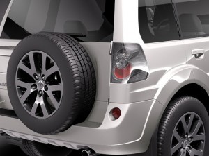 Mitsubishi Pajero TR4 2010-2013 3D Model