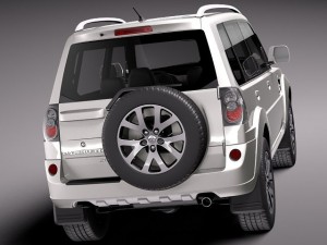 Mitsubishi Pajero TR4 2010-2013 3D Model