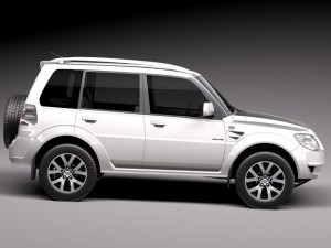 Mitsubishi Pajero TR4 2010-2013 3D Model