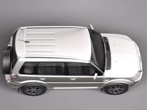 Mitsubishi Pajero TR4 2010-2013 3D Model