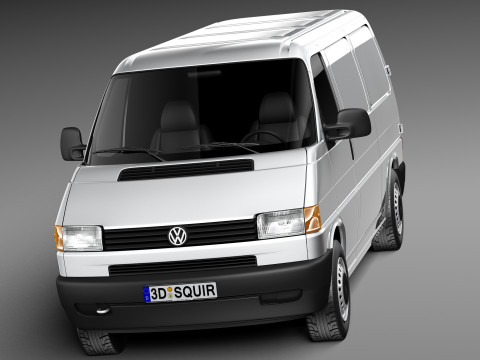 Volkswagen T4 Van 1990-2003 3D Modell