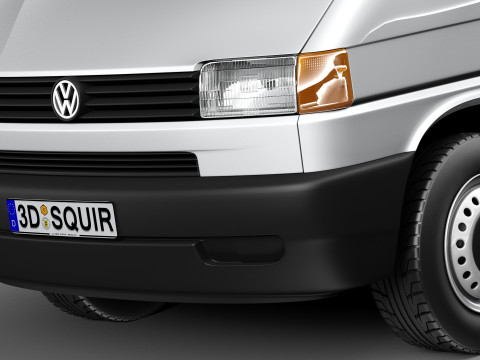 Volkswagen T4 Van 1990-2003 3D Modell
