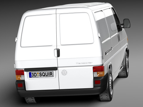 Volkswagen T4 Van 1990-2003 3D Modell