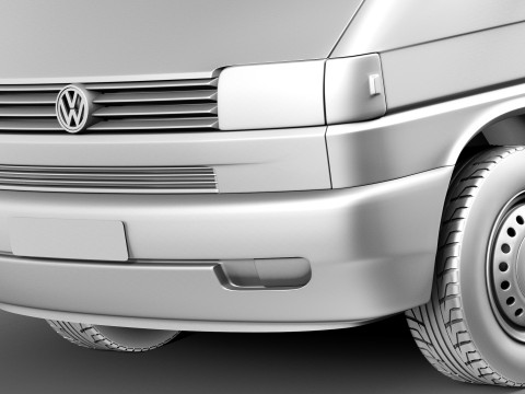 Volkswagen T4 Van 1990-2003 3D Modell