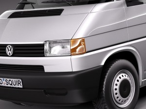 Volkswagen T4 Van 1990-2003 Modelo 3D
