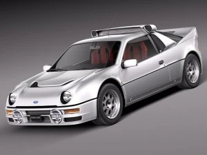 RS200 1984-1986 Modello 3D