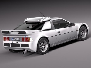 RS200 1984-1986 3D 모델