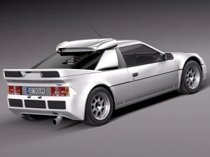 RS200 1984-1986 3D Model