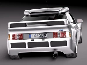 RS200 1984-1986 3D Model