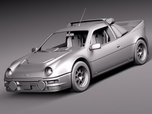 RS200 1984-1986 3D 모델