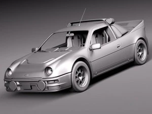 RS200 1984-1986 3D Model