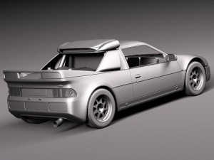 RS200 1984-1986 3D 모델