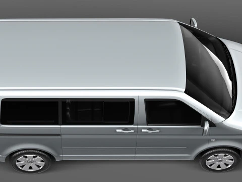 Volkswagen T5 Multivan Passenger 2003-2009 3D Model