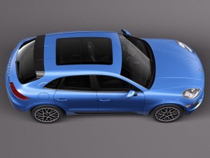Porsche Macan S 2015 Model 3D