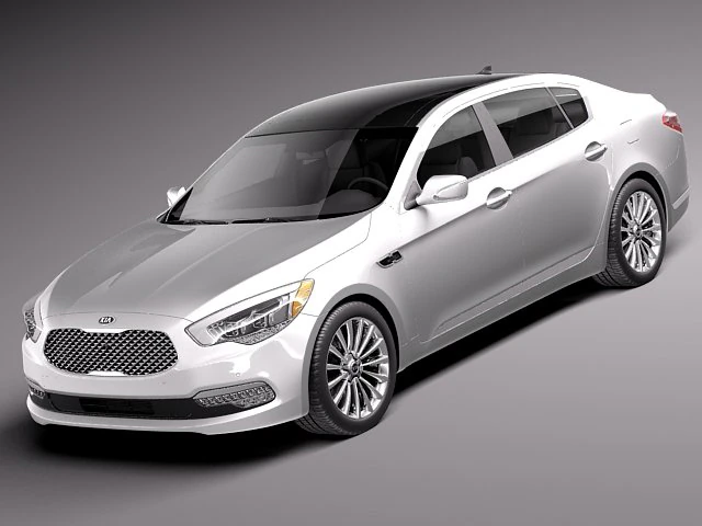 Kia K900 2015 3D Model .c4d .max .obj .3ds .fbx .stl .blend 