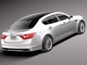 Kia K900 2015 3D Model