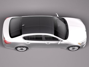 Kia K900 2015 3D Model