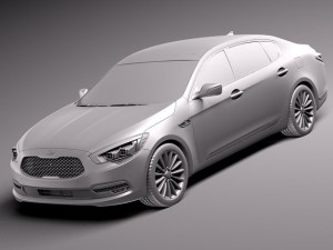 Kia K900 2015 3D Model