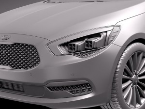 Kia K900 2015 3D Model
