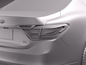 Kia K900 2015 3D Model
