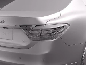 Kia K900 2015 3D Model
