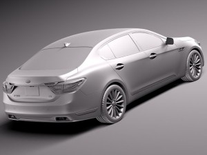 Kia K900 2015 3D Model