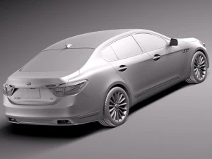 Kia K900 2015 3D Model