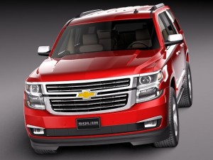 Chevrolet Tahoe 2014 Model 3D