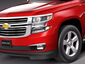 Chevrolet Tahoe 2014 Model 3D