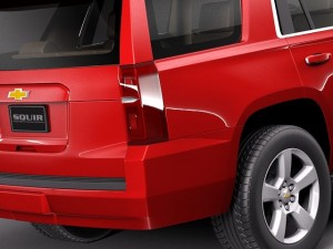 Chevrolet Tahoe 2014 Model 3D