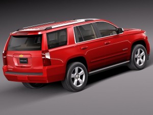 Chevrolet Tahoe 2014 Model 3D