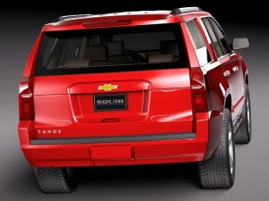 Chevrolet Tahoe 2014 3D Model