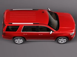 Chevrolet Tahoe 2014 3D Model