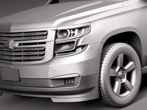 Chevrolet Tahoe 2014 Model 3D
