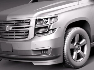 Chevrolet Tahoe 2014 3D Model
