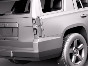 Chevrolet Tahoe 2014 Model 3D