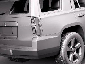 Chevrolet Tahoe 2014 3D Model