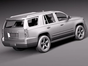 Chevrolet Tahoe 2014 3D Model