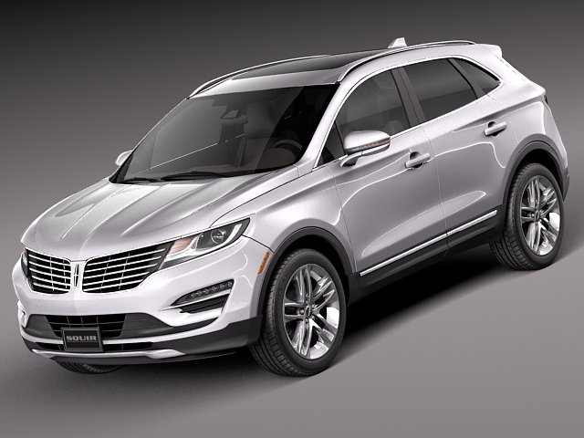 Lincoln MKC 2015 3D 모델 .c4d .max .obj .3ds .fbx .stl .blend 