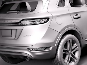 Lincoln MKC 2015 3D 모델