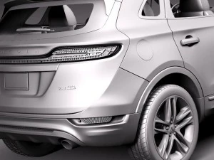 Lincoln MKC 2015 3D Model