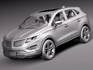 Lincoln MKC 2015 3D Model