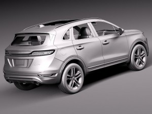 Lincoln MKC 2015 3D 모델