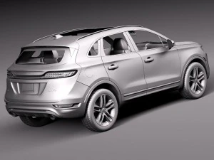 Lincoln MKC 2015 3D Model