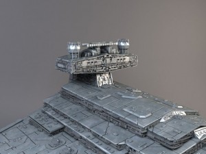 Starwars Star Destroyer Modello 3D