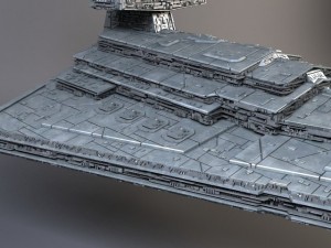 Starwars Star Destroyer Modello 3D